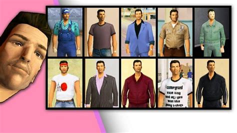 vice city black and white outfits.